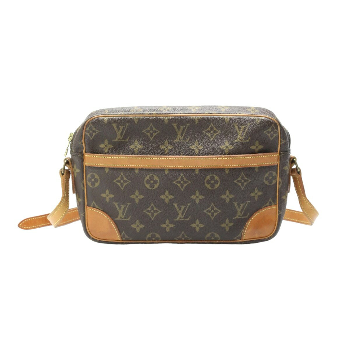 ルイヴィトン LOUIS VUITTON ショルダーバッグ トロカデロ27 モノグラム 斜め掛け モノグラムキャンバス M51274 ブラウン LV 【SS】 【中古】