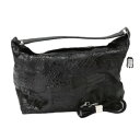 クロコダイル CROCODILE ショルダーバッグ パッチワーク 訳あり マット クロコダイル K-11765 ブラック 【H】