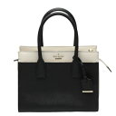 ケイトスペード Kate Spade ハンドバッグ ブラック×アイボリー 【SS】 【中古】