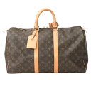 ルイヴィトン LOUIS VUITTON ボストンバッグ 旅行カバン モノグラム キーポル45 モノグラムキャンバス M41428 ブラウン LV 【SS】 【...
