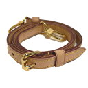 ルイヴィトン LOUIS VUITTON ショルダーストラップ ストラップ ヌメ革 調節可能 J52312 ブラウン LV 【SS】 【中古】
