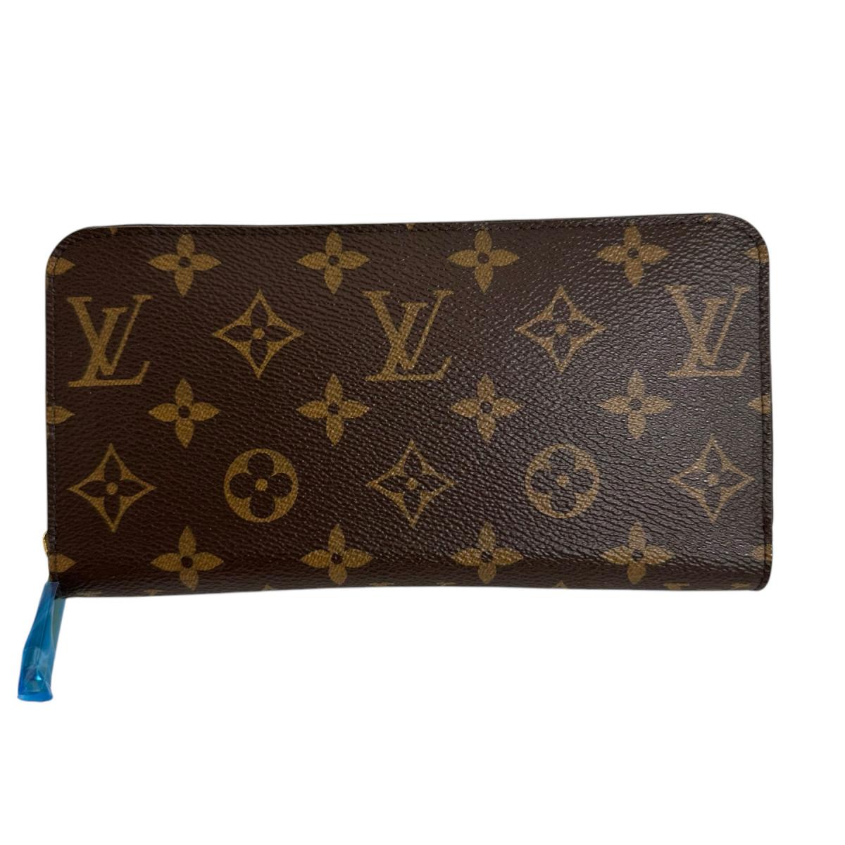 ルイヴィトン LOUIS VUITTON 長財布 ラウンドファスナー モノグラム ジッピーウォレット モノグラムキャンバス M42616 ブラウン LV 【SS】 【中古】