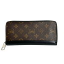 ルイヴィトン LOUIS VUITTON 長財布 ヴェルティカル モノグラム マカサー モノグラムキャンバス M60109 ブラウン LV 【SS】 【中古】(4)