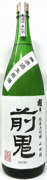 日本酒　　猩々(しょうじょう)　純米大吟醸　前鬼　生原酒1800ml　【北村酒造】