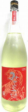 日本酒　帝松　虎の巻　赤　芳醇辛口　純米吟醸　生もと×速醸ブレンド　1800ml　【松岡醸造】
