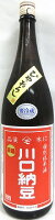 日本酒 綿屋 川口納豆 特別純米 美山錦 1800ml 【金の井酒造】