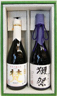 ご進物　日本酒『獺祭23％純米大吟醸＆梵　特撰純米大吟醸　』720ml　2本セット
