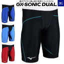 【メール便可】ミズノ 競泳水着 メンズ WA承認 GX・SONIC DUAL ハーフスパッツ N2MBC030