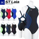 【メール便可】ミズノ 競泳水着 レディース ST Lala ローカット N2MAB245 撥水