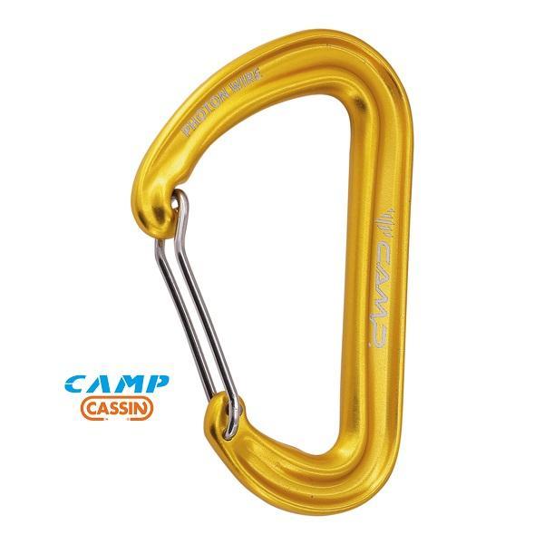 Rakuten - 【メール便可】カンプ カラビナ フォトンワイヤー イエロー 品番 5247002 CAMPカラビナ 52470