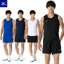 バスケウェア メンズ 上下 シャツ&パンツ ミズノ W2MAB001 W2MBB001 速乾 トレーニングウェア