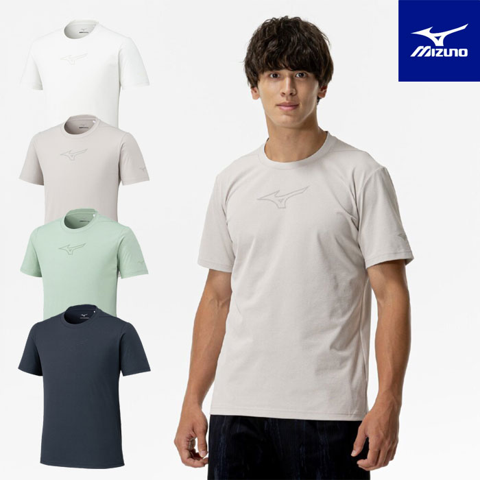 乐天商城 - 【メール便可】ミズノ ソフトドライTシャツ メンズ 速乾 UVカット スポーツ 32MAC026 柔らかな着心地
