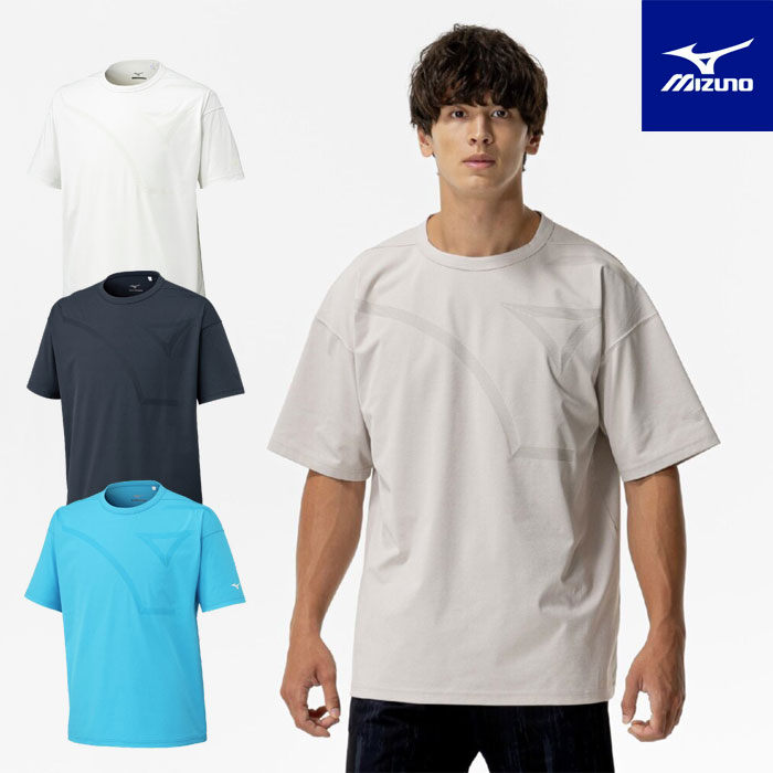 Rakuten - 【メール便可】ミズノ ソフトドライTシャツ ワイドシルエット メンズ 速乾 UVカット スポーツ 32MAC057