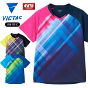 【メール便可】ヴィクタス 卓球ユニフォーム メンズ レディース ゲームシャツ 612501 ドライ 吸汗速乾
