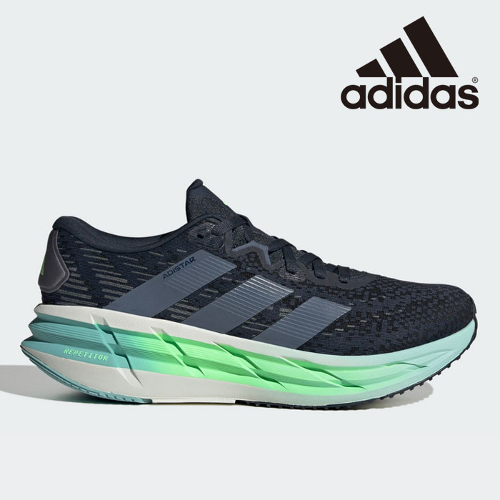 クッション性に優れた長距離トレーニング用ランニングシューズ アディダス ランニングシューズ アディスター4 メンズ JR0310 優れたクッション性