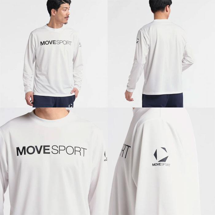 デサント ムーブスポーツ 長袖Tシャツ メンズ 速乾 UVカット ST5SLTT1M