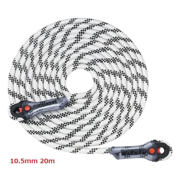 Rakuten - ループ付き セミスタティックロープ 10.5mm×20m カンプ イリジウムロープ 5281004