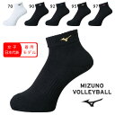 女子日本代表着用ショートソックス メンズ レディース ジュニア ミズノ V2MX8001 バレー 卓球