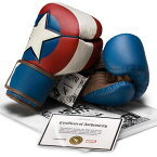 【送料無料】【限定品】 HAYABUSA [ハヤブサ] MARVEL / マーベル　キャプテンアメリカ　ボクシンググローブ ／ Captain America Boxing Gloves　／　正規品 12oz 16oz 12オンス 16オンス 限定品 ジョルジュ・サンピエールコラボ マジックテープ式 ミット打ち 男女兼用