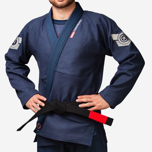 【取寄せ商品】 HAYABUSA［ハヤブサ］ MARVEL / マーベル　キャプテンアメリカ　BJJ Gi ブラジリアン柔術着 ／ Captain America Jiu Jitsu Gi ※帯なし　／　マーベルヒーロー アベンジャーズ Avengers Punisher スポーツ 総合格闘技 MMA グラップリング 数量限定 男女兼用