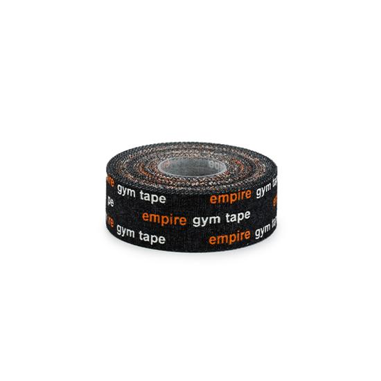 Empire Protape 　　単品　GYMテープ（黒） 2.5cm×13m（1ロール）　／　テーピングテープ バンデージ バンテージ 試合用テープ スポーツテープ バラ売り 黒 ブラック 総柄 ロゴ柄 総合格闘技 ボクシング キックボクシング ブラジリアン柔術 MMA UFC