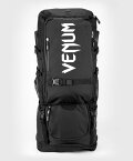 VENUM [ヴェヌム]　バックパック　Challenger Xtrem Evo - チャレンジャー エクストリーム エボ（黒/白）／ BackPack - Black/White／ 2WAY 大型リュック ジムバッグ スポーツバッグ フィットネス リュック 遠征 試合用 格闘技 キック ボクシング ブラジリアン柔術 MMA UFC