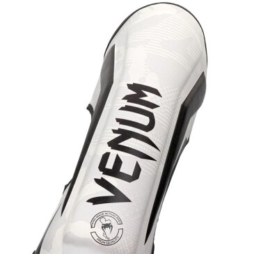 VENUM【ヴェヌム】 シンガード Elite - エリート(ホワイトカモ) / レガース 格闘技プロテクター ボクシング キックボクシング MMA ムエタイ /防具 ヴェナム ヴェノム ベノム ベナム