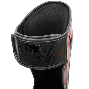 VENUM【ヴェヌム】 シンガード Elite - エリート(レッドカモ) / レガース 格闘技プロテクター ボクシング キックボクシング MMA ムエタイ /防具 ヴェナム ヴェノム ベノム ベナム