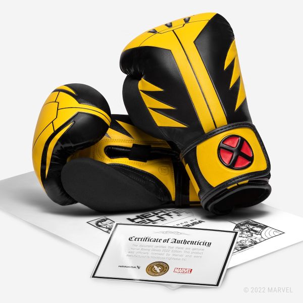 【取寄せ商品】 HAYABUSA [ハヤブサ]　MARVEL / マーベル　ウルヴァリン　ボクシンググローブ ／ Marvel’s Wolverine Boxing Gloves　..