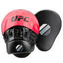 【在庫あり】【正規品】 UFC　カーブフォーカスミット　／　総合格闘技 ボクシング キックボクシング ブラジリアン柔術 MMA ファイトギア ミット キックパッド トレーニング器具 トレーニング用品 練習器具 練習用品 打撃練習 UFC公式 中級 上級 プロ UFCロゴ