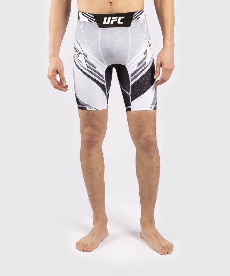 総合格闘技 ■ VENUM ヴェヌム UFC - バーリトゥード ショーツ Pro Line - プロライン（白）／Vale Tudo Shorts VENUM ヴェナム UFC ONE MMA 総合 格闘技 キック ボクシング コンプレッションショーツ ボクシングウェア インナー スパッツ アンダーウェア