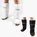 MAZA [マザ]　シンガード　LUXE -1 - リュクス-ワン（すねパッド） ／ Shinguards FREE SIZE ／ レガース すねあて すねパッド 膝 サポーター プロテクター レッグ ガード 防具 保護 プロテクション 軽量 PUレザー フリーサイズ ホワイト ブラック ゴールド