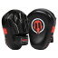 MAZA［マザ］ KURO-1　パンチングミット（ペア）（黒/赤）／ Punching Mitts (Pair) - Black/Red ／ MMA 総合格闘技 スポーツ ボクシング キック ブラジリアン柔術 ムエタイ トレーニング ミット パンチミット キックミット 蹴り 打撃 スパーリング 練習