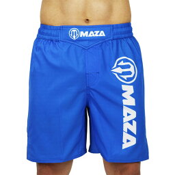 【マザファイト】MAZA［マザ］ ファイトショーツ　プロファイト（ブルー）／ Pro Fight Fight Shorts - Blue ／ ファイトパンツ キックパンツ ショートパンツ ボクシングパンツ コンバットパンツ ハーフパンツ 超軽量 速乾 MMA 格闘技 トレーニング ウェア 練習