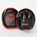 MAZA［マザ］ KURO-1　スピード パンチミット（ペア）（黒/赤） ／ Speed Punch Mitt - Black/Red ／ MMA 総合格闘技 スポーツ ボクシング キック ブラジリアン柔術 ムエタイ トレーニング ミット パンチミット キックミット 蹴り 打撃 スパーリング 練習