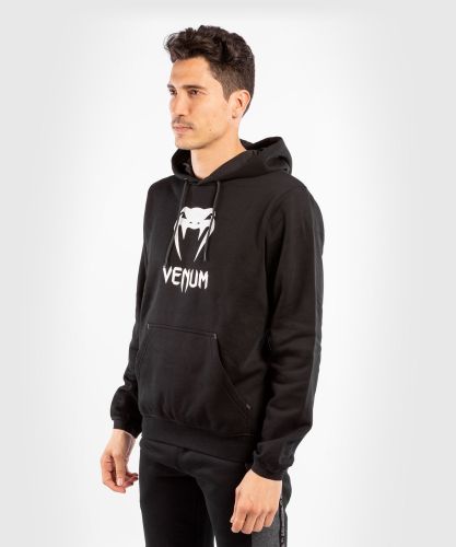 VENUM [ヴェヌム]　フーディー 　Classic - クラシック（黒）／ Hoodie - Black　／ 　 正規品 トレーニングウェア ジャージ プルオーバー トレーナー パーカー 練習着 ユニフォーム トップス スウェット メンズ レディース ユニセックス セットアップ S M L XL サイズ