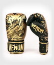 VENUM ヴェヌム ボクシンググローブ Dragon 039 s Flight - ドラゴンズフライト（黒/ブロンズ）／ Boxing Gloves - Black/Bronze ／ 正規品 8オンス 10オンス 12オンス 14オンス 16オンス マジックテープ式 スパーリンググローブ トレーニンググローブ ミット打ち 男女兼用