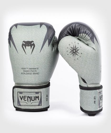 VENUM  ボクシンググローブ　ストーン（ミネラルグリーン）／ Stone Boxing Gloves - Mineral Green　正規品 8オンス 10オンス 12オンス 14オンス 16オンス マジックテープ式 スパーリング パンチ トレーニング ミット サンドバッグ MMA 総合格闘技 ムエタイ