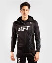 VENUM 　UFC - Authentic Fight Week - Zip Hoody ／ファイトウィーク - ジップフーディー（黒）／ スポーツウェア　ジャージ　ウォームアップウェア　ブラック　トレーニングウェア　ボクシングウェア　ベヌム