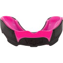 VENUM [ヴェヌム]　マウスガード　Predator - プレデター（黒/ピンク）／ Mouthguard - Black/Pink（ケースつき）／ スポーツ用 マウスピース スポーツ 総合格闘技 ボクシング キックボクシング ブラジリアン柔術 MMA UFC ヴェナム ヴェノム ベヌム 女性向け レディース