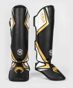 VENUM [Fk]@VK[h@Contender 2.0 - Re_[ 2.0i//S[hj^ Shinguards - Black/White/Gold@^@K[X ˓ ˃pbh veN^[ h Ռɘa Ռz ŌK   {NVO LbN{NVO iZ MMA