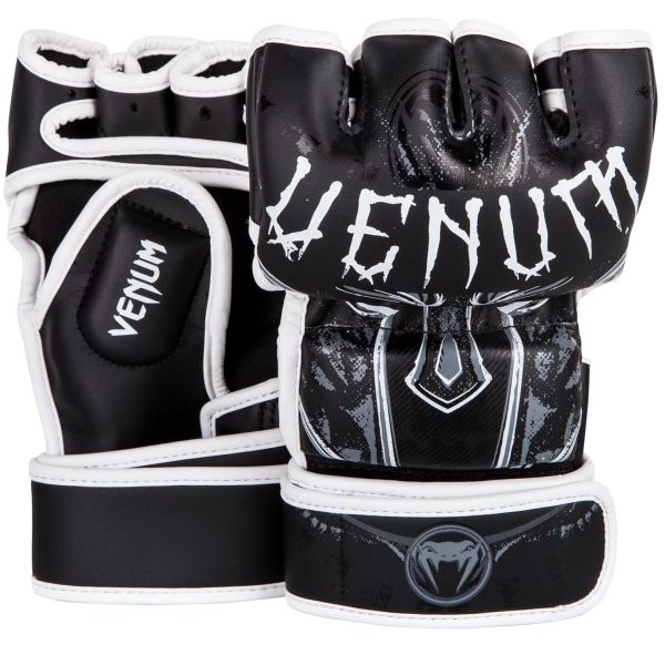 【限定版】VENUM ベヌム　MMAファイトグローブ　Gladiator 3.0 グラディエーター （黒/白）　／ヴェナム ヴェノム 格闘技グローブ ボクシング キックボクシング　MMAグローブ