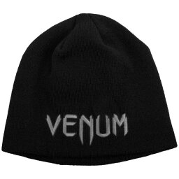 VENUM［ヴェヌム］　ニット帽　Classic Beanie ／ クラシック ビーニー （黒/グレー）／ ヴェナム ベナム ニットキャップ