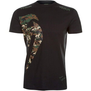 VENUM [̥]TġOriginal Giant - ꥸʥ 㥤ȡʥե쥹ȥ/ˡ T-shirt - Forest Camo/Black Ʈ ֥ ܥ å BJJ MMA UFC ȥ졼˥󥰥  ˥å Ⱦµ ֥å º Υ ٥ʥ