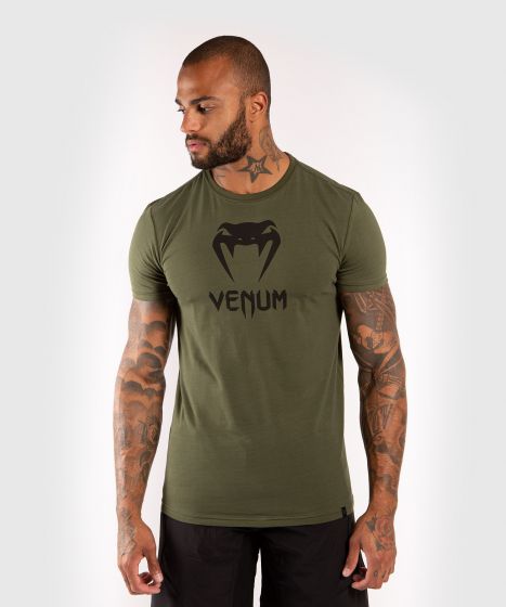 VENUM [̥]TġClassic - 饷åʥˡ T-shirt - Khaki //   ȥåץ ȥ졼˥󥰥 Ⱦµ  åȥT ȥ졼˥󥰥   եåȥͥ  ǥ ˥å 奢 