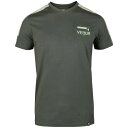 メンズTシャツ ■ VENUM［ヴェヌム］ Tシャツ Cargo（カーキ）- カーゴ／ 総合格闘技 ボクシング キックボクシング ブラジリアン柔術 MMA UFC トレーニングウェア 男性 メンズ ユニセックス 半袖 練習着 ワンポイント Kahki ヴェナム ヴェノム ベヌム ベナム ベノム