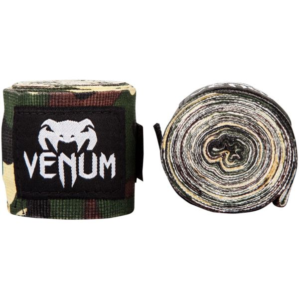 VENUM [ヴェヌム] ハンドラップ 4m Kontact - コンタクト カモ ペア ／ Handwraps - Camo 伸縮性 バンデージ インナーグローブ サポーター ナックルガード スポーツ 総合格闘技 ボクシング キ…