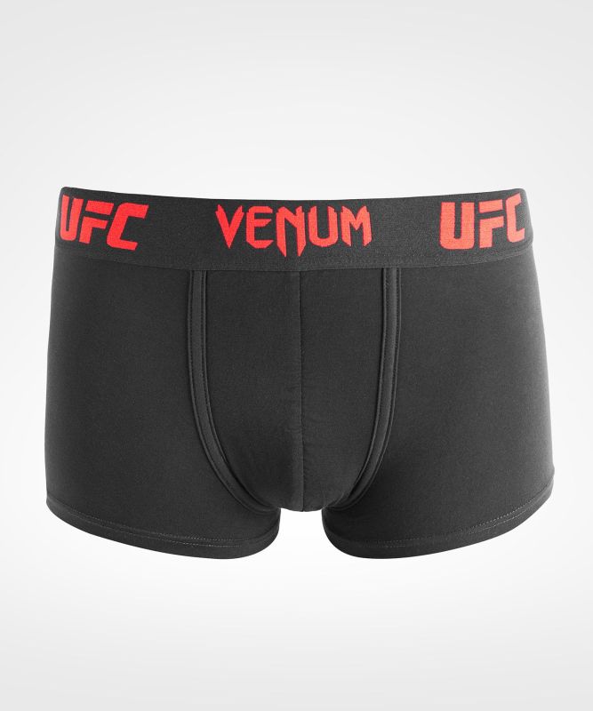 VENUM [ヴェヌム]　UFC Adrenaline ファイトウィーク 計量用 ボクサーショーツ（黒）／ FIGHT WEEK Men’s Weigh-in Underwear - Black　／ ボクサーパンツ メンズ 下着 アンダーウェア ショート丈 ウェイトイン 計量 格闘技 試合