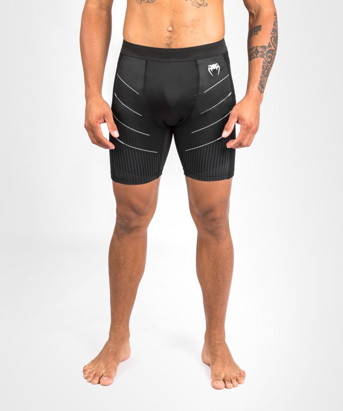 VENUM ヴェヌム バーリトゥードショーツ バイオメカ（黒/グレー）／ Biomecha Vale Tudo Shorts - Black/Grey ／ VENUM-04786-109 ショート コンプレッション 着圧 加圧 伸縮 トレーニングウェア インナー サポーター メンズ ウォーミングアップ アンダーウェア