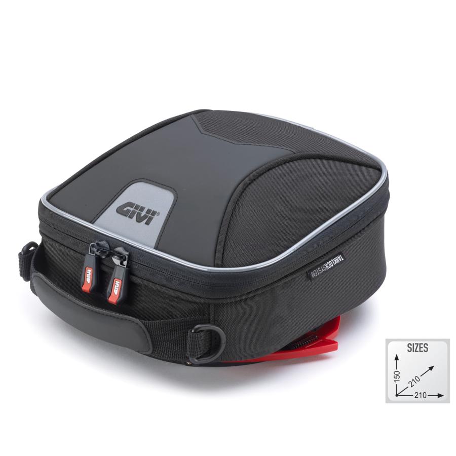 バイク タンクバッグ GIVI Xstream Tanklock / Seatlock 固定式 ミニ タンクバッグ 3リットル 1